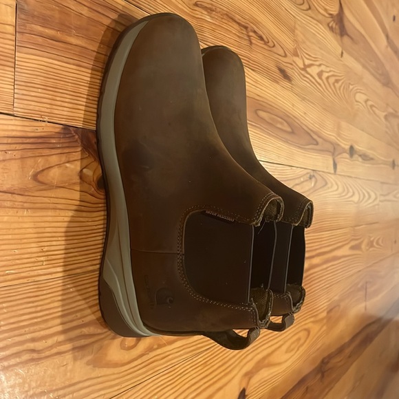 Men’s CARHARTT size 11.5 4 inch Romeo soft toe dark bison oil tanned. - Picture 2 of 7